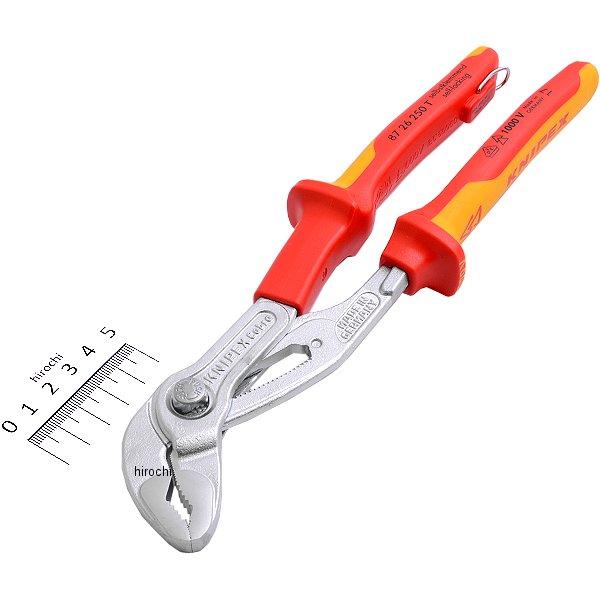 【メーカー在庫あり】 8726-250TBK クニペックス KNIPEX 絶縁コブラ 1000V 落下防止 (BK) SP店