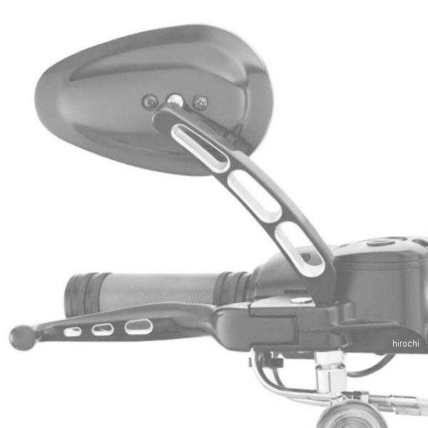 ハーレー純正】 エッジカット・ミラー / ブラック 左右セット