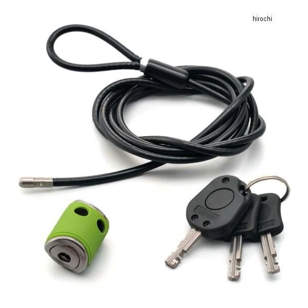 97495 デイトナ 多機能ケーブルロック 緑 HD店 | 