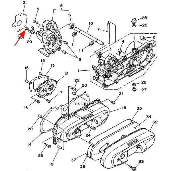 YAMAHA（ヤマハ） 【メーカー在庫あり】 98517-06012 ヤマハ純正