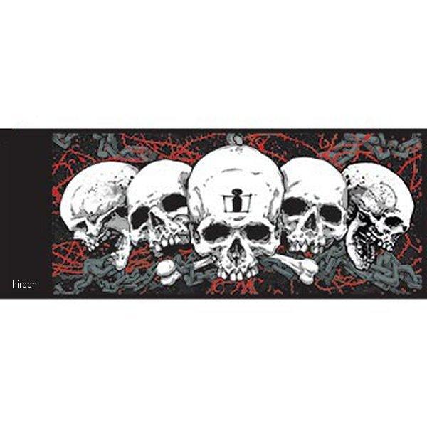 アイコン - 9905-0108 ICON 立ち会い場つや消し FLOORMAT ICON SKULL 黒 SP店
