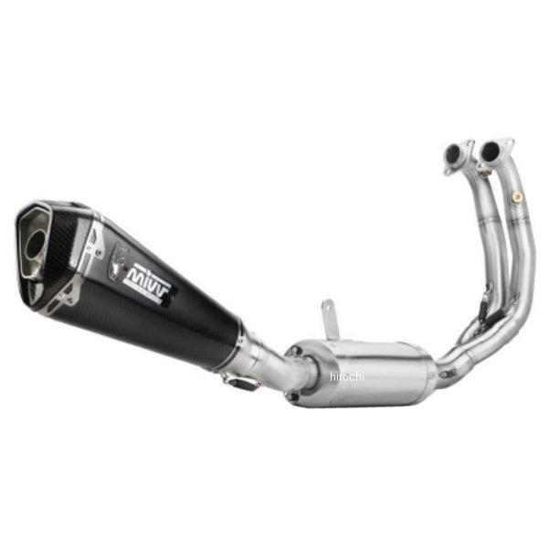 ブランド登録なし - A.013.LDRC ミヴ Mivv フルエキゾーストマフラー 触媒なし DELTA RACE 20年-21年 アプリリア RS660 炭素 SP店