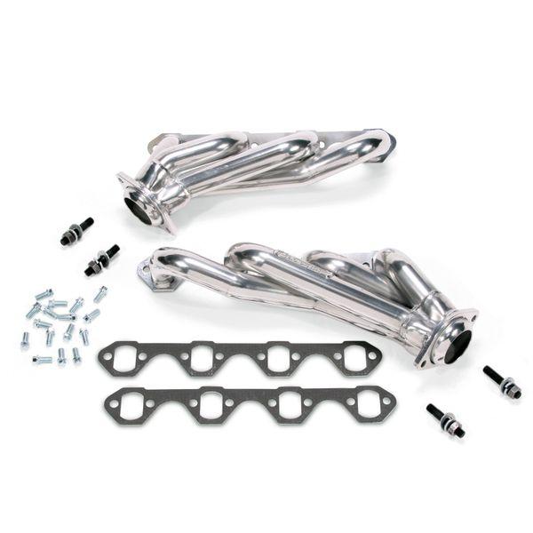 【USA在庫あり】 bbk15150 BBK 79-93 Mustang 5.0 Shorty Unequal Length Exhaust Headers - 1-5/8 Silver Ceramic SP店の画像