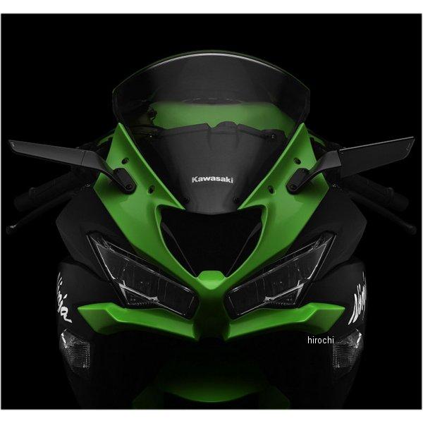 BSS061D リゾマ rizoma ミラー Stealth 19年-20年 ZX-6R ダークグレー