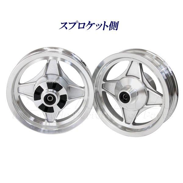 ca1450 田中商会 4本ハブ用アルミキャストホイール 10インチ2.5J 前後セット ダックス、シャリィ SP店の画像
