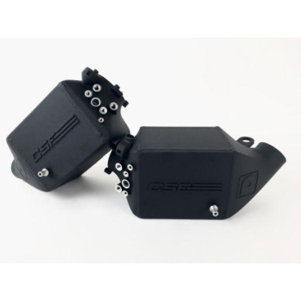 【USA在庫あり】 csf8109 CSF 12-16 BMW M5 (F10) / 12-18 BMW M6 (F06/F12/F13) Twin Charge-Air-Cooler Set - Crinkle Black SP店 | ブランド登録なし