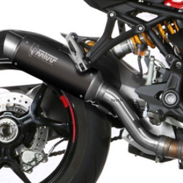 D.041.LXBP-ACC.041.A1 Mivv スリップオンマフラー 触媒あり GP PRO ブラック 17年-21年 ドゥカティ モンスター1200 ステンレス SP店
