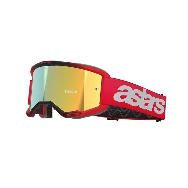 D8406 アルパインスターズ ヴィジョン5 ゴーグル レッド ミラーゴールド SP店 | アルパインスターズ