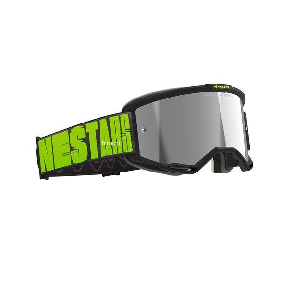 D8408 アルパインスターズ ヴィジョン5 ゴーグル チャコール/イエローフローL ミラーシルバー SP店 | アルパインスターズ | 03