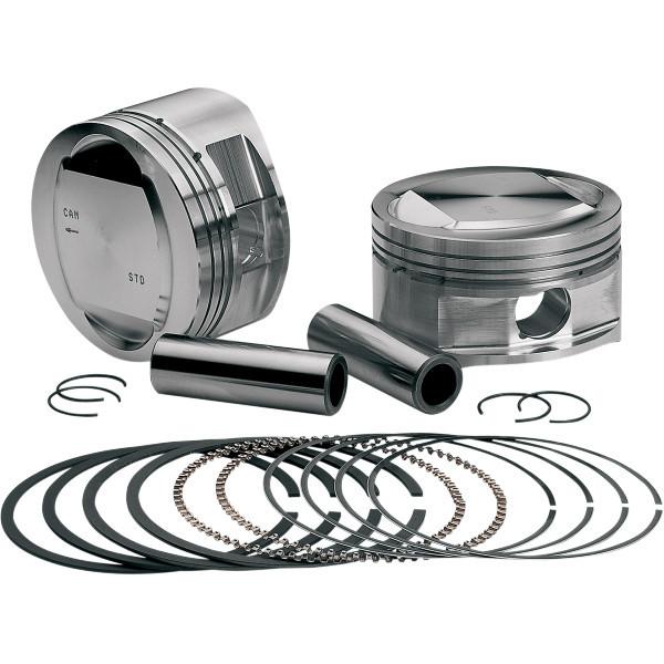 【USA在庫あり】 DS751307 S\u0026Sサイクル S\u0026S Cycle ピストンキット 95\"ビックボアキット用 88\"から95\"改造 スタンダード+:005\" SP店