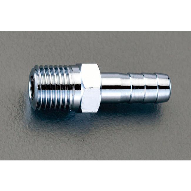 【メーカー在庫あり】 000012095444 エスコ ESCO NPT3/8"x11.0mm オスねじステム(アメリカ製エアツール用) SP店 | 