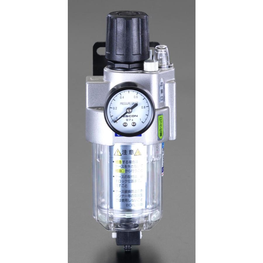 【メーカー在庫あり】 000012072334 エスコ ESCO Rc 1/4" F.R.L.ユニット SP店 | 