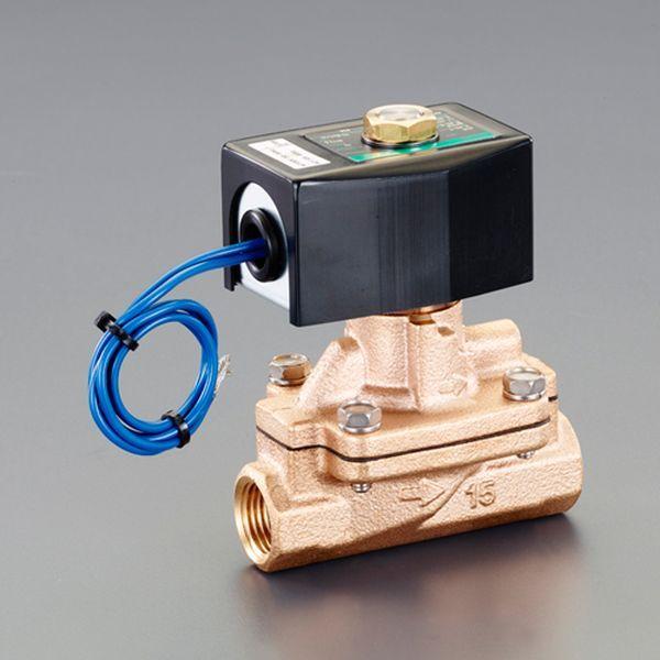 【メーカー在庫あり】 EA153HB-12 エスコ ESCO AC200V、Rc1/4インチ 2方向電磁弁(パイロット式) SP店の画像
