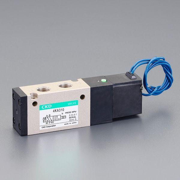 エスコ - 【製造会社棚卸し資産あり】 EA153HL-1 ESCO AC100V、M5 5道のり電磁弁(単刀直入配管工事) SP店 車、バイク、自転車-バイク-その他バイクパーツ、アクセサリー用品