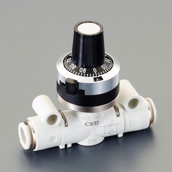 【メーカー在庫あり】 EA153HM-23 エスコ ESCO Φ 6mm スピードコントローラー(18L/min制御) SP店