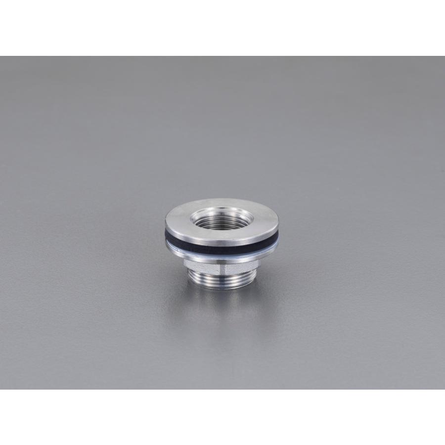 【メーカー在庫あり】 000012252956 エスコ ESCO W27-16Tx G 1/2\" タンク取付金具(ステンレス製) SP店