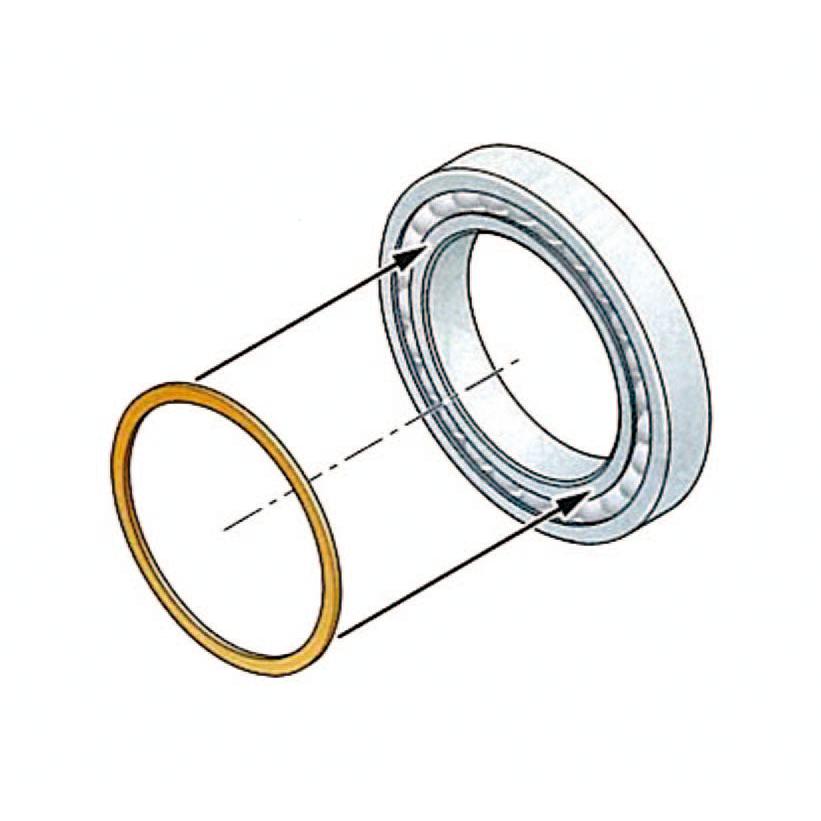【メーカー在庫あり】 000012207166 エスコ ESCO 16/22mm0.01-0.05mmシムリングセット(ステンレス/各10枚 SP店の画像