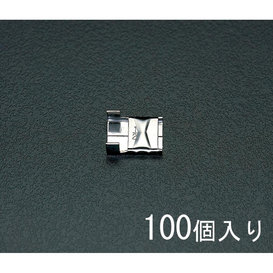 【メーカー在庫あり】 000012013445 エスコ ESCO 5/8\" クリップ(304ステンレス製/100個) SP店"