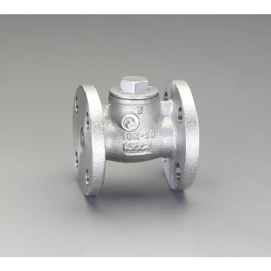【メーカー在庫あり】 000012224766 エスコ ESCO 1/2" スイングチャッキバルブ(フランジ型) SP店_1