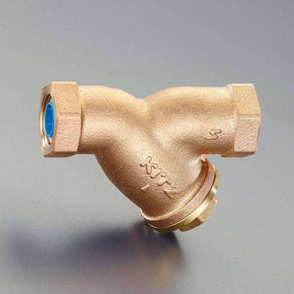 【メーカー在庫あり】 EA465AR-20 エスコ ESCO Rc 2" Y形ストレーナー(給水用/青銅製) SP店