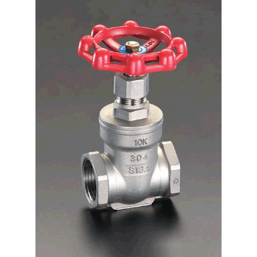 【メーカー在庫あり】 000012051004 エスコ ESCO Rc 3/4\" ゲートバルブ(ステンレス製) SP店"