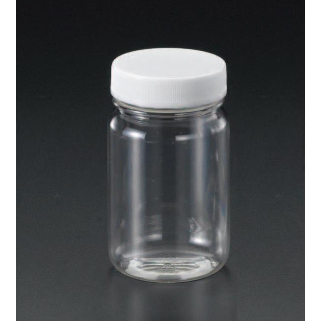 【メーカー在庫あり】 000012026669 エスコ ESCO φ57x120mm/0.25L 広口ペットボトル(中栓付) SP店 | 