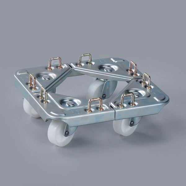 【メーカー在庫あり】 000012331731 エスコ ESCO 270x270mm/200kg ペール缶キャリー(ブレーキ付) SP店