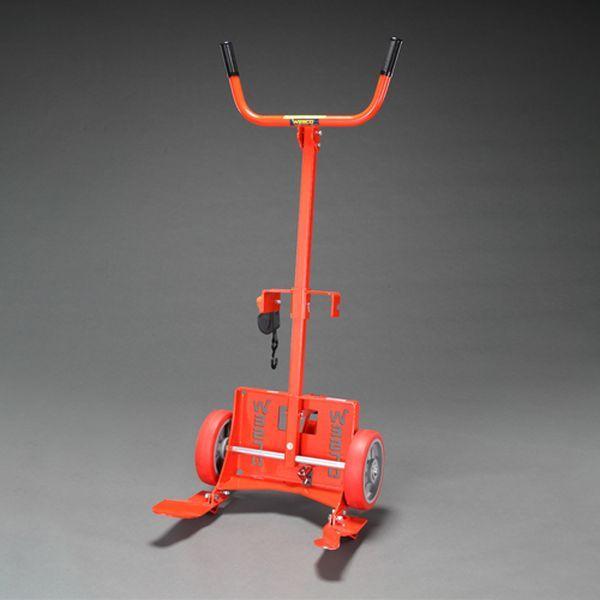 000012331760 エスコ ESCO 600x1530mm/453kg ドラムトラック SP店