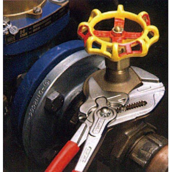 【メーカー在庫あり】 000012011808 エスコ ESCO 35mm/180mm プライヤーレンチ(グリップ付) SP店の画像