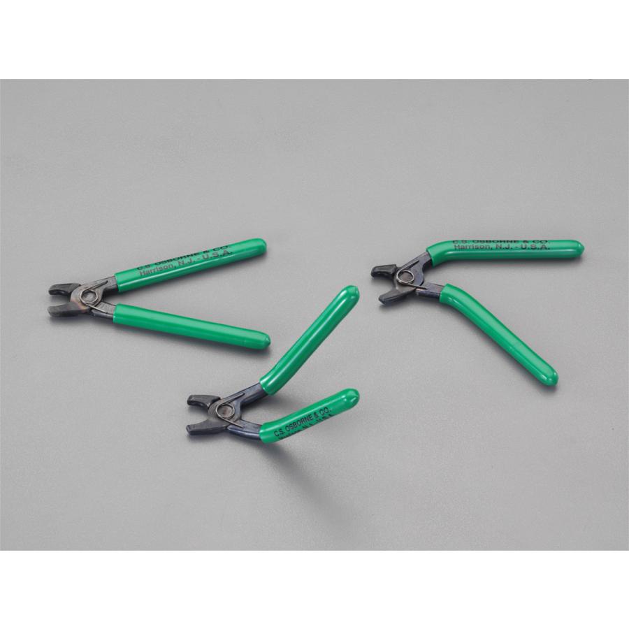 【メーカー在庫あり】 000012249181 エスコ ESCO 174mm ホグリングプライヤー(ベントタイプ/スプリング付) SP店の画像
