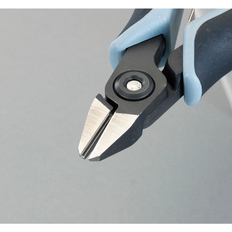 【メーカー在庫あり】 000012209081 エスコ ESCO 125mm 精密用ニッパー(ESDグリップ/バネ付) SP店