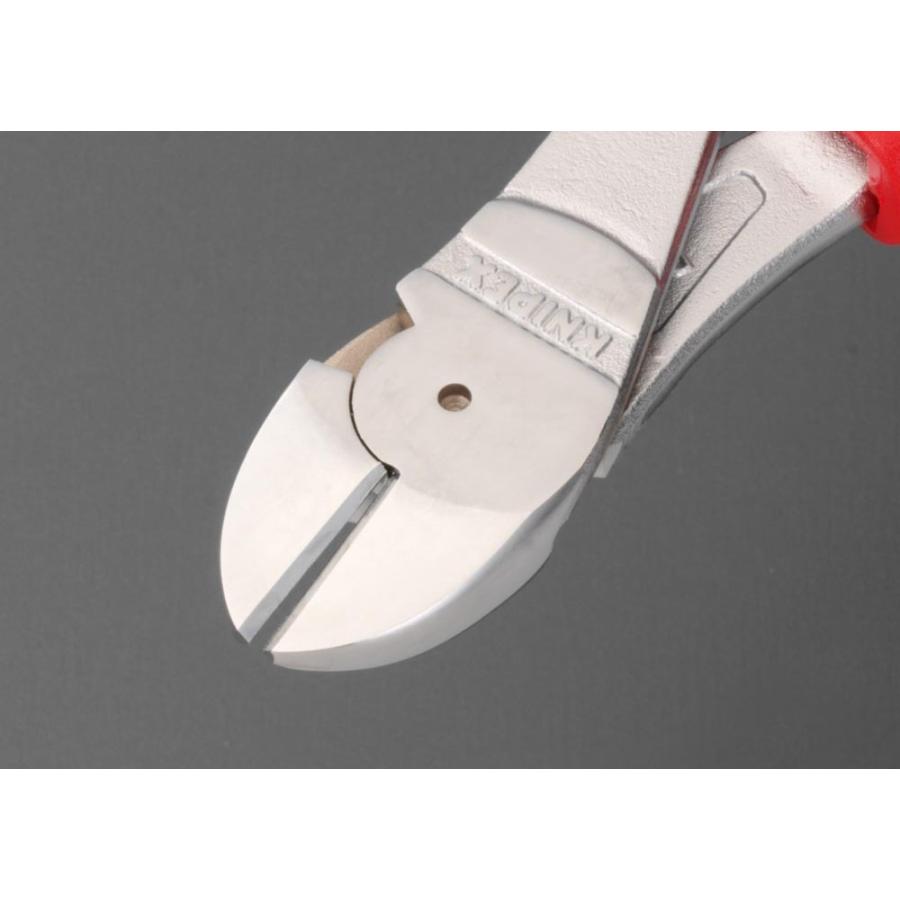 【メーカー在庫あり】 000012046320 エスコ ESCO 160mm2 強力型ニッパー(グリップ付/メッキ) SP店の画像