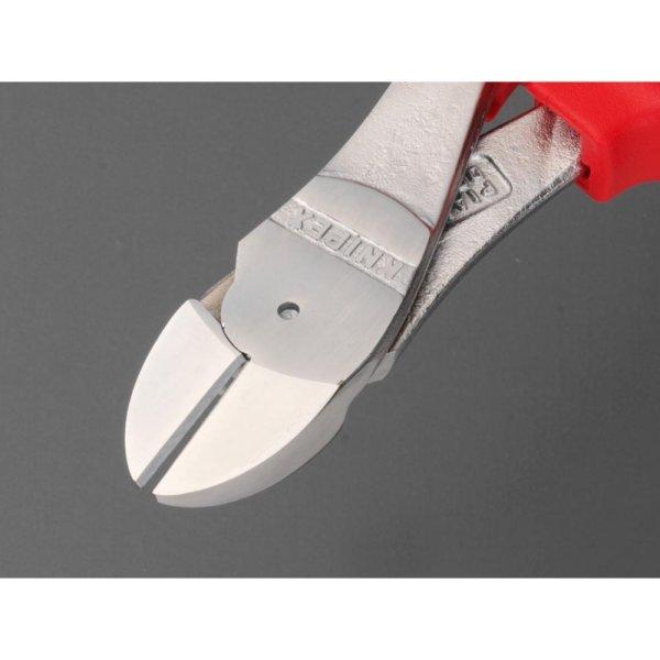 【メーカー在庫あり】 000012011890 エスコ ESCO 160mm2 強力型ニッパー 絶縁(グリップ付/メッキ) SP店の画像