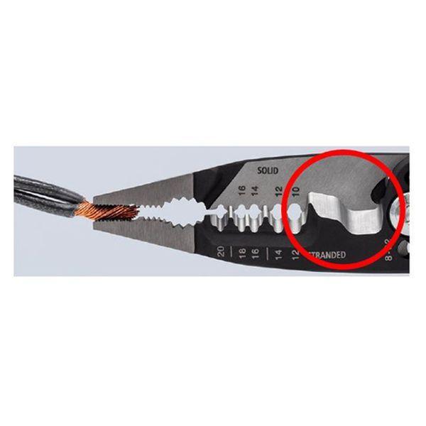 【メーカー在庫あり】 000012331992 エスコ ESCO 200mm 電工プライヤー(AWG仕様/バネ付) SP店の画像