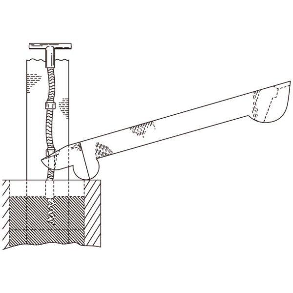 【メーカー在庫あり】 000012003327 エスコ ESCO 350mm パッキングフックプレイバー(EA566AG-2，-3) SP店_4