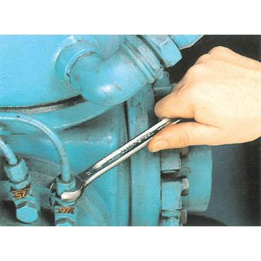 【メーカー在庫あり】 000012032431 エスコ ESCO 5/8\" x 3/4\" オープンリングスパナ SP店の画像