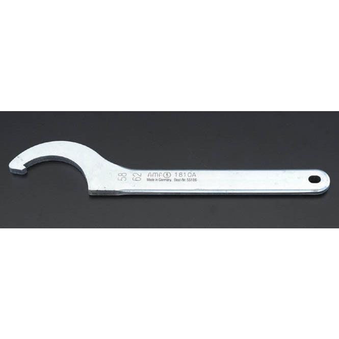 【メーカー在庫あり】 000012047503 エスコ ESCO 135-140mm フックレンチ(メッキ付) SP店