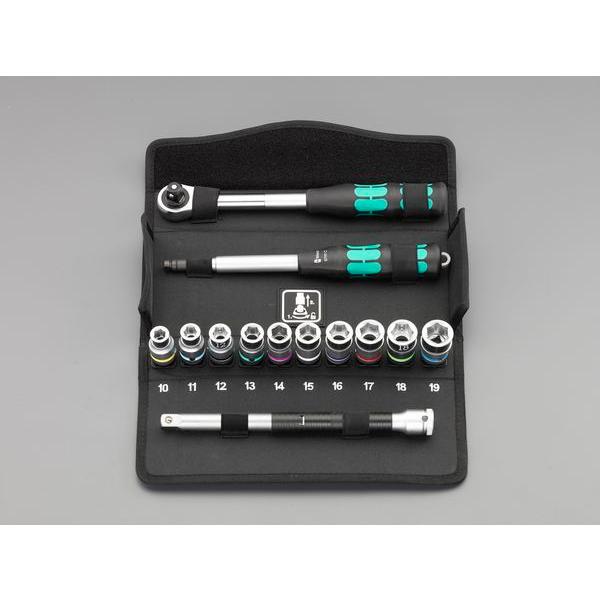 【メーカー在庫あり】 EA617AN-100 エスコ ESCO 1/2"DR ソケットレンチセット(高トルク・ZYKLOP) SP店_2