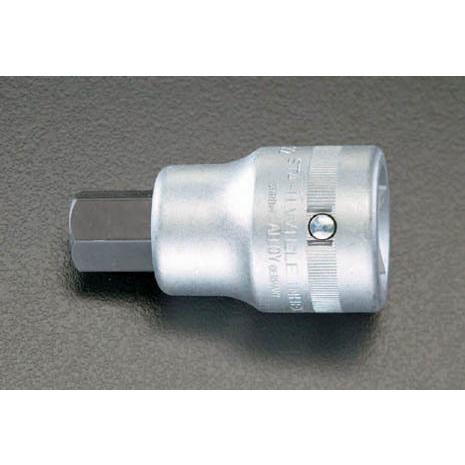 【メーカー在庫あり】 000012014826 エスコ ESCO 1\"sqx17mm HEX ビットソケット SP店"