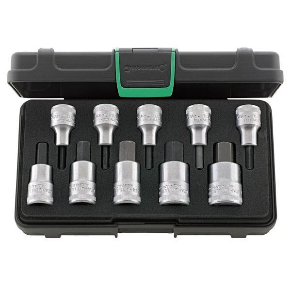 【メーカー在庫あり】 EA617ZL-1 1/2\"DR/4-17mm [INHEX]ビットソケット SP店の画像