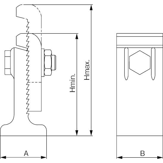 【メーカー在庫あり】 000012209999 エスコ ESCO 220-340mm/90kN ステップブロック SP店_1