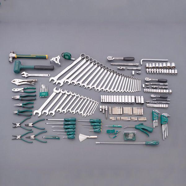 【メーカー在庫あり】 EA689SY エスコ ESCO [242個組]ツールワゴン付工具セット(トレー入) SP店