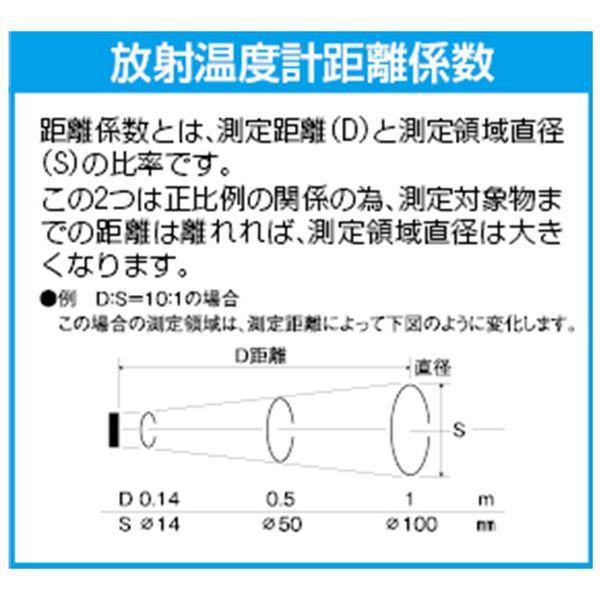 【メーカー在庫あり】 EA701XC-12A エスコ ESCO -60℃/＋1600℃ 放射温度計 SP店_4