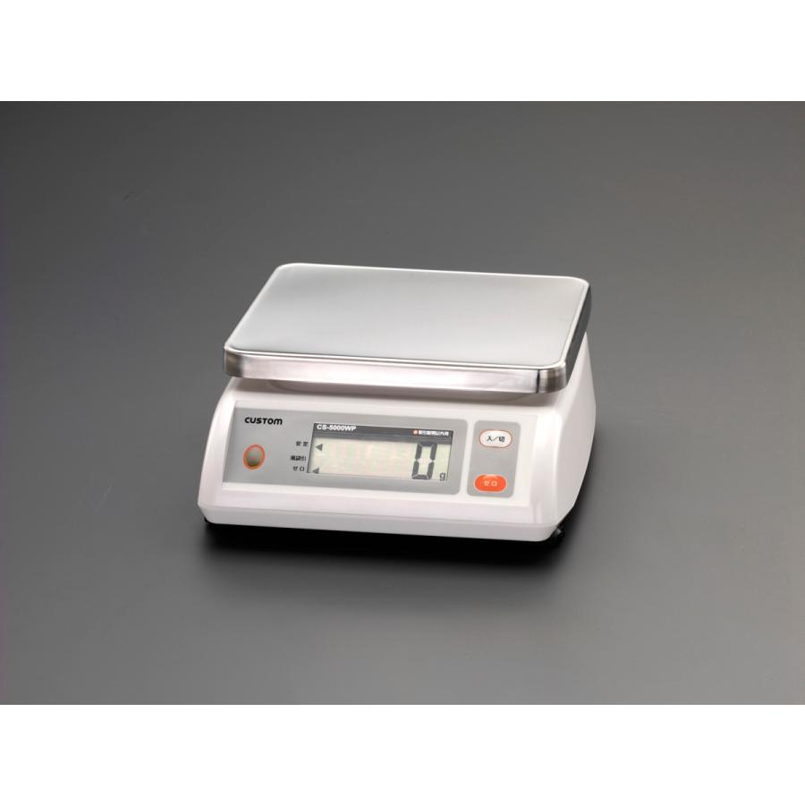 【メーカー在庫あり】 000012250487 エスコ ESCO 20kg( 0.01kg) 防水デジタルはかり SP店