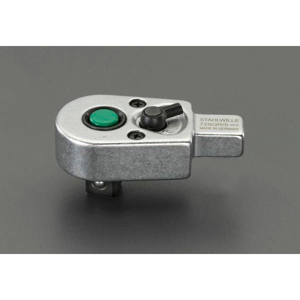 【メーカー在庫あり】 EA723SB-21 エスコ ESCO 1/4\"sq ラチェットヘッド(9x12mmジョイント用) SP店