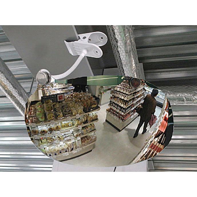 【製造会社店卸し資産あり】 000012210907 エスコ ESCO 350x230粍 オーバル型鏡鑑(アクリル樹脂製) SP店
