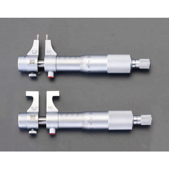 【メーカー在庫あり】 000012228194 エスコ ESCO 25-50mm インサイドマイクロメーター SP店