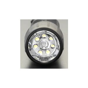 【メーカー在庫あり】 000012088411 エスコ ESCO 単3x4本 フラッシュライト/LED(防爆構造 黒) SP店｜hirochi3｜03