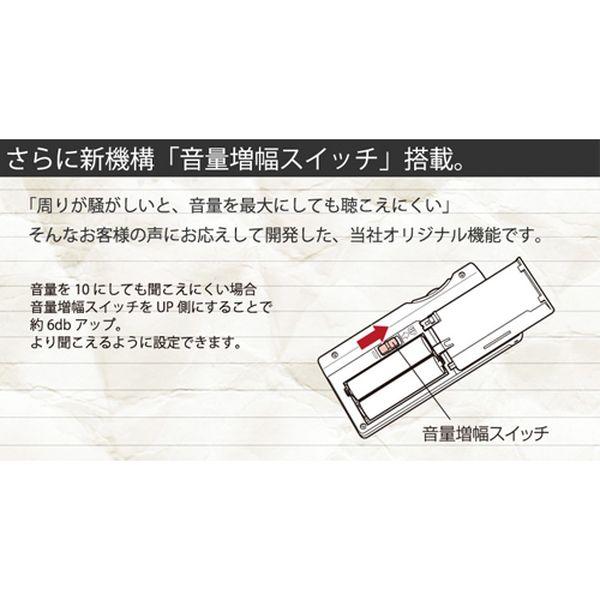 【メーカー在庫あり】 EA764A-239 エスコ ESCO [単4x2本] イヤホン型集音器 SP店