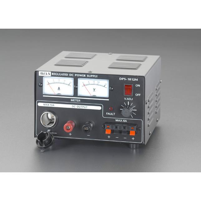 【メーカー在庫あり】 000012089301 エスコ ESCO AC100V→DC12V/10A 直流安定化電源 SP店
